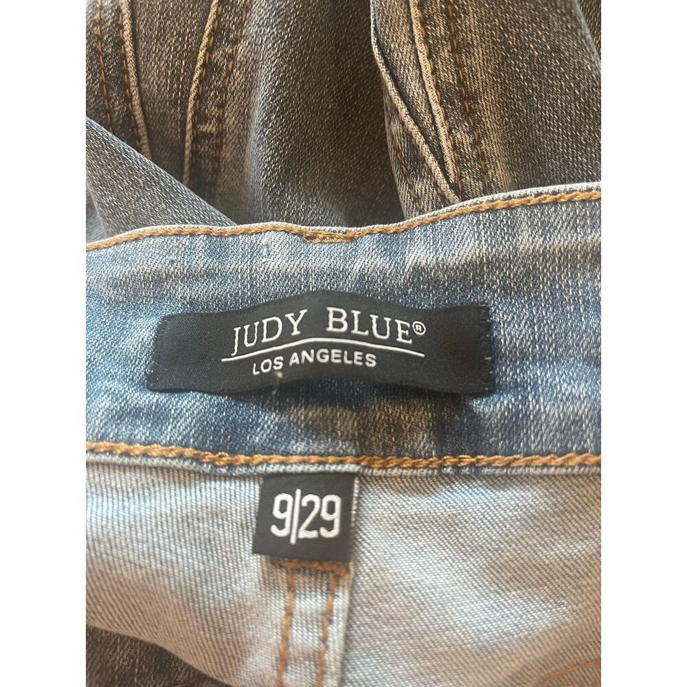 Judy Blue Wide Leg Crop Jeans Stretch Denim Women 9/29 JB88616 Summer Preppy - Picture 2 of 13